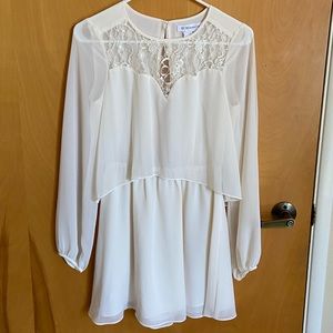 BCBGeneration White Mini Dress